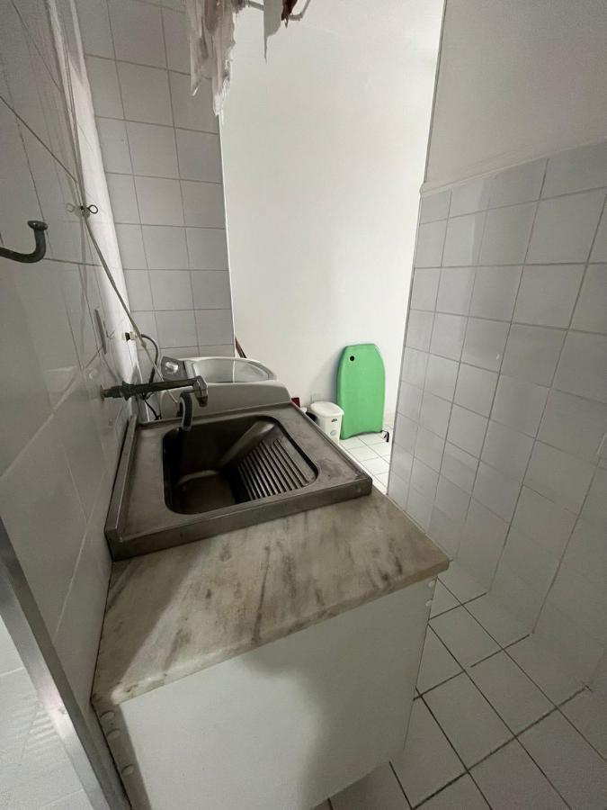 Apartamento Na Rua Da Praia Com Vista Para O Mar Guarujá Exterior photo